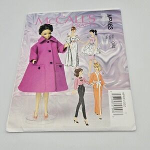 McCall's‎ Crafts MP483 Doll Clothes for 11 1/2 inch dolls from 2015
